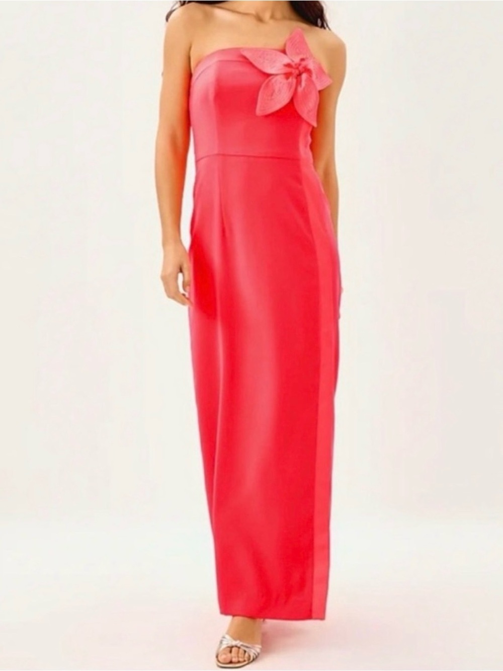 NWT Lilly Pulitzer 16 ANASOPHIA MAXI DRESS 👗 in “Cane Coral” sz 16 ✨💲298 - Picture 2 of 9